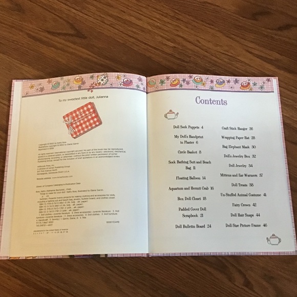 Kathy Ross book.  “Things to Make for Your Doll” - Picture 2 of 9